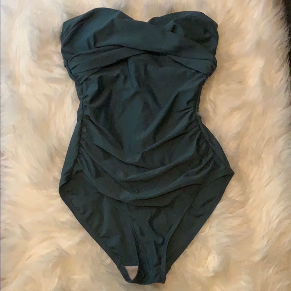 One piece bathing suit